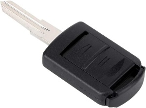 cheie auto techstar cu profil metalic canelura stanga compatibila opel 2 butoane