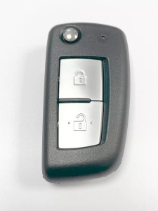 Carcasa briceag Nissan cu butoane albe