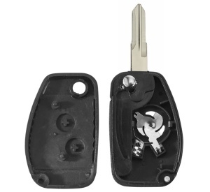 carcasa cheie briceag 2 butoane cu lama VAC102 fata spate