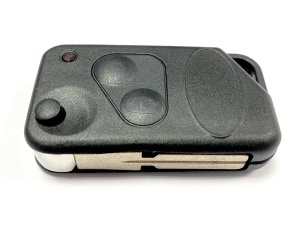 Carcasa cheie flip 2 butoane RFC pentru Range Rover P38 1994-2002 carcasa aftermarket pentru telecomanda Land Rover vedere inchisa