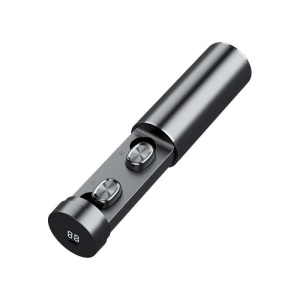 Casti Wireless TWS B9 Techstar®, Bluetooth 5.0, Conexiune Instanta, HD 8D Audio, ACC, 300mAh, Touch, Negru - Img 1