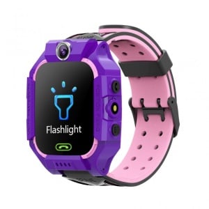 Ceas Smartwatch Copii Techstar® Q19, 1.40 inch IPS, Cartela SIM, Tracker LBS, Buton SOS, Apelare Bidirectionala, Mov - Img 3