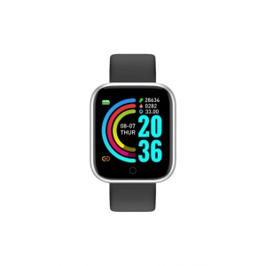 Ceas Smartwatch Techstar® Y68, 1.30 inch IPS, Bluetooth 4.0, Monitorizare Puls, Tensiune, Alerte Sedentarism, Hidratare, Argintiu - Img 3