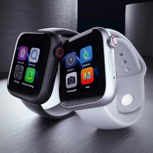 Ceas Smartwatch Techstar® Z6, 1.54inch IPS LCD, Bluetooth 3.0 + EDR, Cartela SIM, MicroSD, Monitorizare Somn, Auriu - Img 6