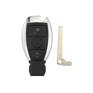cheie mercedes 2 butoane cu lama si placa electronica bga 433mhz