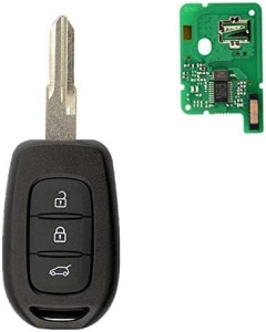 Cheie auto telecomanda Techstar VAC102 433MHz 3 butoane - cheie cu lamela si PCB sus (preview)
