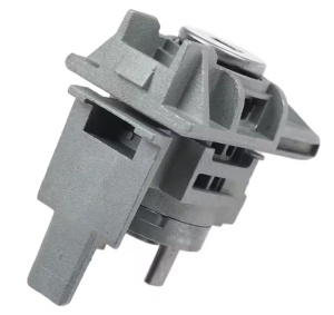 Cilindru incuietoare usa fata cu 2 chei compatibil Ford Focus C-Max S-Max OE 2S61A22050BM vedere mecanism lateral