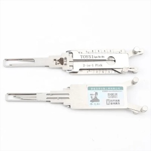 Decodor unealta auto Lishi Original TOY51 2-in-1 pentru yala, contact si usi, vedere generala produs