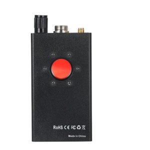 Detector aparate spionaj Techstar K18 vedere frontala simpla cu buton rosu