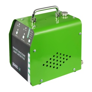 Carcasa compacta verde cu logo Techstar