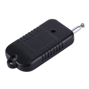 Detector semnal RF Techstar negru, vedere spate, cu antena telescopica