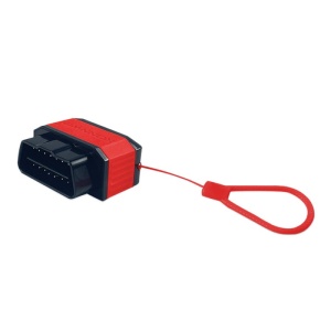 Adaptor diagnoza KONNWEI KW906 vedere laterala cu cablu rosu