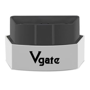 Dispozitiv diagnoza auto Vgate iCar3 alb vedere laterala
