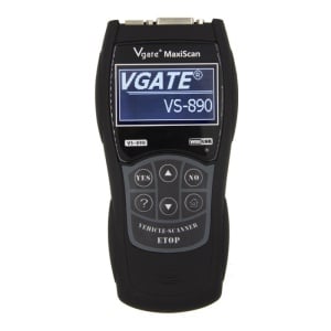 Diagnostic auto Techstar Vgate Maxiscan VS890 - Scanner multimarca OBD2 cu display integrat
