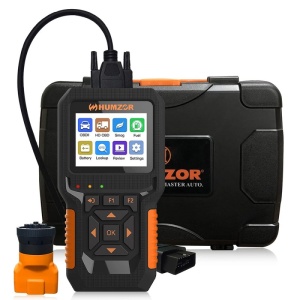 Tester auto HUMZOR NC610 conectat la mufa OBD camion