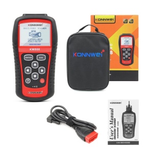 tester auto konnwei kw808 kit complet cu cablu si geanta