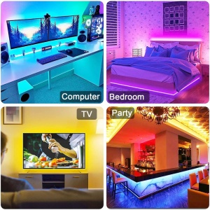 banda led rgb techstar potrivita pentru masina si casa