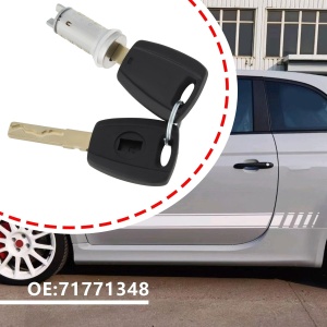 Demonstratie: cheie in incuietoarea usii stanga la un vehicul Fiat