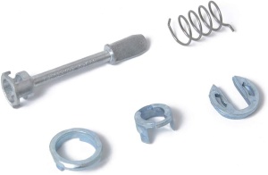 Kit reparatie butuc yala cilindru usa Techstar, compatibil Seat Ibiza, Cordoba (1996–2002), cod OE 6L3837167 / 6L3837168
