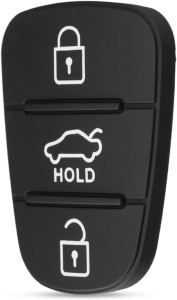membrana cauciuc cheie auto 3 butoane compatibila hyundai kia inlocuire pad telecomanda