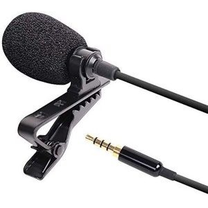 Microfon Lavaliera Techstar® Lapel cu Clip, Reducerea Zgomotului