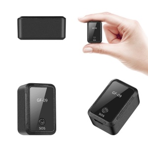 Mini GPS Tracker Techstar® GF-09, Localizare GPS WiFi si LBS, Microfon, MicroSD, SIM GPRS si MMS, Negru - Img 3