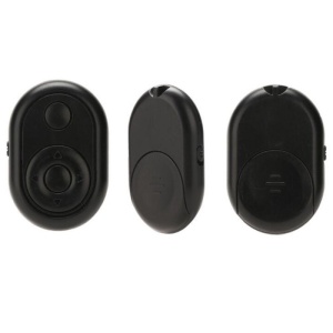 Mini Telecomanda Wireless Techstar®, Negru, Bluetooth, Control Camera, Timer, Control Player, Nu Necesita Aplicatie - Img 5