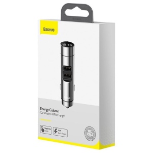 Modulator FM Premium Baseus, Dual USB, Fast Charger, Bluetooth 5, FLAC Looseless Audio, Surround, Transmitator - Img 4