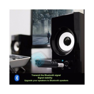 Receptor Techstar® Bluetooth Audio Jack 3.5mm Wireless Auto Clip On BT2 - Img 4