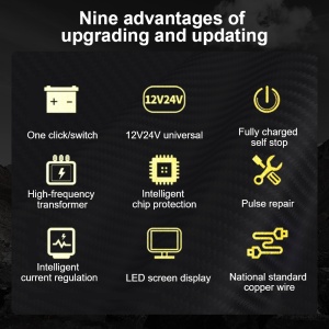 Protectii multiple ale redresorului inteligent pentru incarcare sigura a bateriilor auto