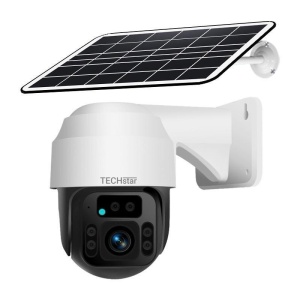 Resigilat Camera de Supraveghere PTZ Techstar® LS07, Acumulator 1200mAh, Panou Fotovoltaic cu Incarcare Solara, Control PTZ, Audio Bidirectional, Detectarea Persoane, ONVIF, P2P, Inregistrare in Cloud sau Slot MicroSD, Auto-Tracking, MyCam - Img 11