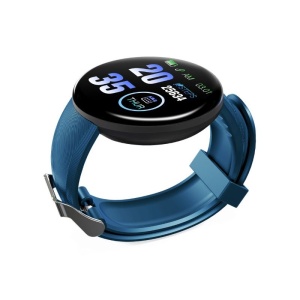 Resigilat Ceas Smartwatch Techstar® D18, 1.3inch OLED, Bluetooth 4.0, Monitorizare Tensiune, Puls, Oxigenarea Sangelui, Waterproof IP65, Albastru - Img 4