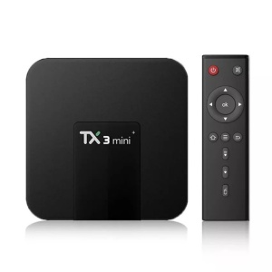 Resigilat Mini PC Tv Box Techstar® TX3 Mini+, Procesor Quad Core Amlogic S905X2, Android 11, UHD 4K, 2GB RAM, 16GB ROM, WiFi, Telecomanda - Img 5
