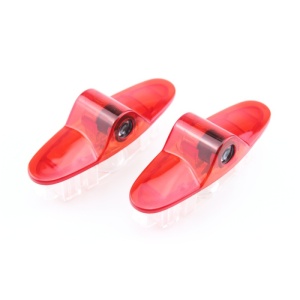 Set emblemă LED Renault (2 bucăți) - Iluminare premium portiere, design original