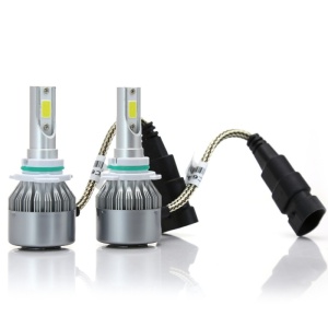 Set 2 LED-uri Auto Techstar® C6, 9006, 36w, 3800 Lumeni, 6500K, AUTO, 12-24 Volti, COB - Img 7