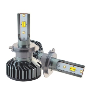 Set 2 LED-uri Auto Techstar® P8, H7, 40w, 4000 Lumeni, 3000K, 4500K, 6000K, AUTO, 12-24 Volti, ZES, Canbus, Miez Cupru, Radiator Aluminiu - Img 6