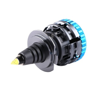 Set 2 LED-uri Auto Techstar® V8/A9, H7, 40w, 4000 Lumeni, 6500K, AUTO, 12-24 Volti, EPISTAR, Canbus, 360°, Radiator Aluminiu - Img 4