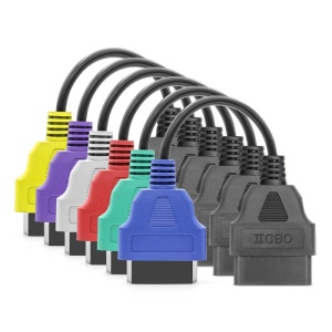 cabluri adaptor OBD2 Techstar pentru MultiECUScan Fiat Alfa Romeo Lancia – vedere ansamblu