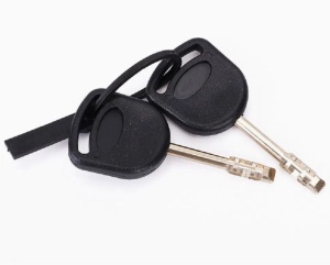 Set 2 chei pentru cilindri incuietoare Ford Transit MK5, cap negru