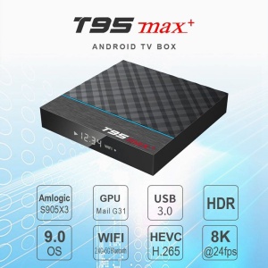 Smart TV Box Mini PC Techstar® T95 Max Plus, Android 9, 4GB + 32GB ROM, 8K HDR ,WiFi 5GHz, Amlogic S905X3 - Img 5