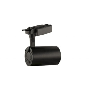 spot LED Techstar negru orientabil pe sina monofazata