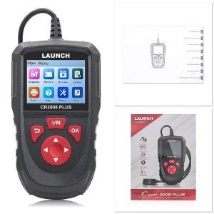 Pachet complet LAUNCH Creader CR3008 Plus cu manual si cablu OBD