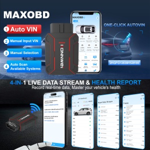 Aplicatie KONNWEI MAXOBD afiseaza valorile in timp real