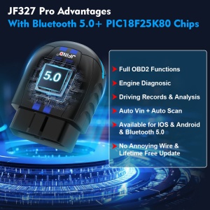 set complet JFIND JF327 Pro cu manual si ambalaj retail