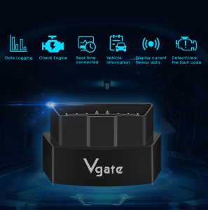 Diagnoza auto OBD2 Vgate iCar 3 WiFi afisare date pe telefon