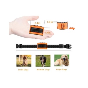 Zgarda Anti-Latrat cu Baterii Waterproof KD-993V Electro-shock, vibrare, Sunet de Avertizare Universala - Img 3