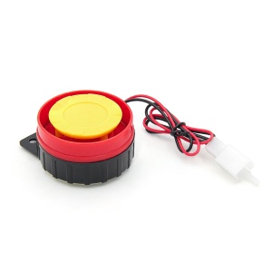 Sirena alarma antifurt Techstar 120-125 dB pentru motocicleta bicicleta 12V