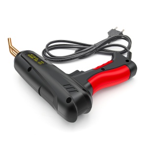 Aparat sudura plastic Techstar 200W vedere laterala cu maner ergonomic si LED