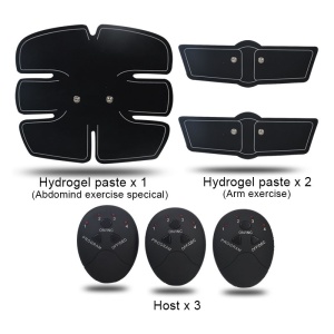 Aparat Smart Fitness EMS Tonifiere Muschi si Slabire, pt. Abdomen si Brate cu Electrostimulare - Img 4