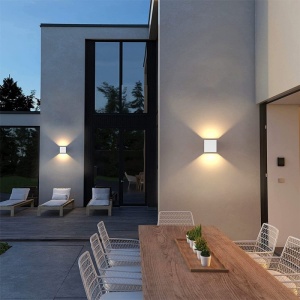 aplica led decorativa perete lumina rece alb techstar